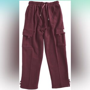 PRO CLUB burgundy sweats